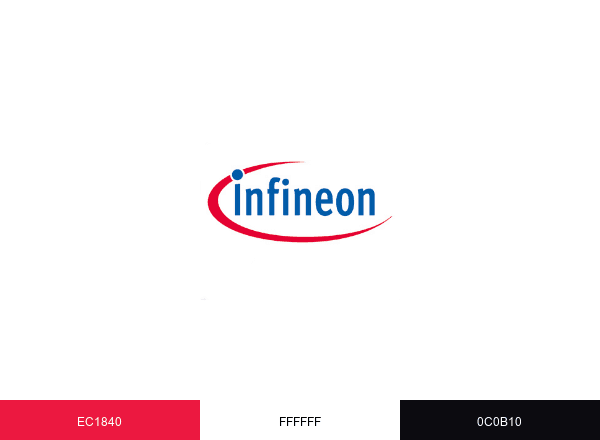 Infineon Technologies brand color palette