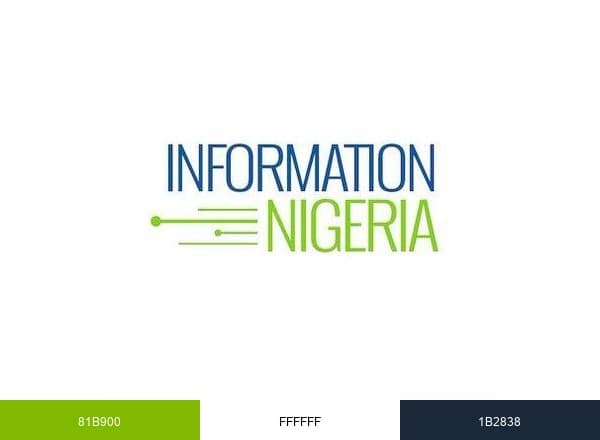 Information Nigeria brand color palette