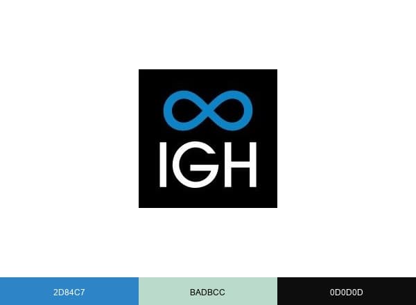 In Good Health brand color palette