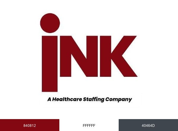 Ink Staffing brand color palette