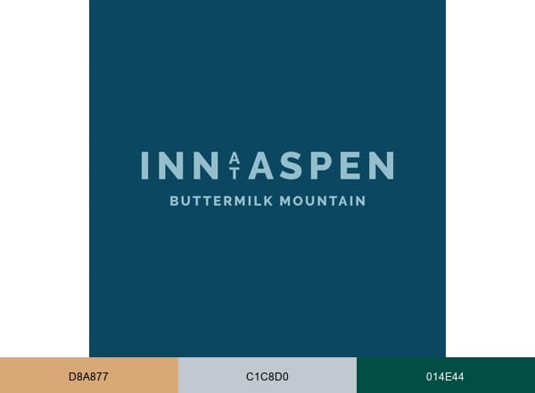 Inn at Aspen brand color palette