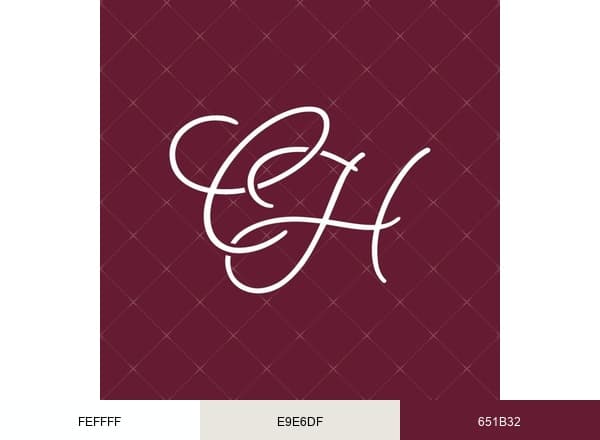 Inn at Carnall Hall brand color palette