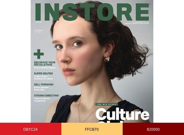 Instoremag brand color palette