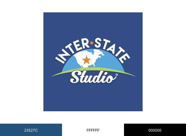 Inter-State Studio & Publishing Company brand color palette