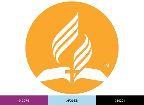 Adventist IAD brand color palette