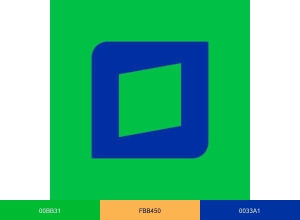 interbank brand color palette