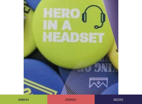 International Control Room Week brand color palette