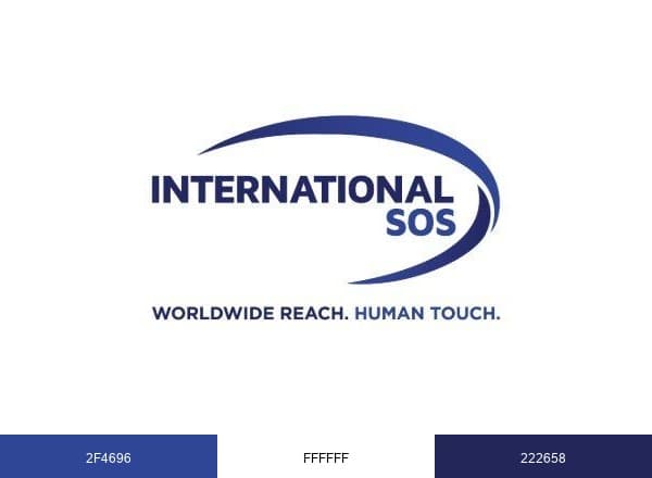 International SOS brand color palette