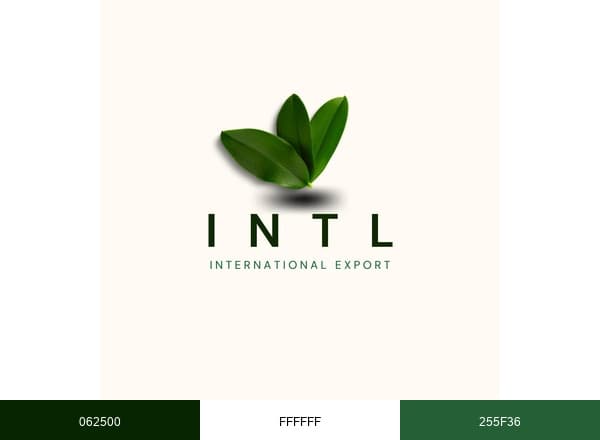 INTL EXPORT brand color palette