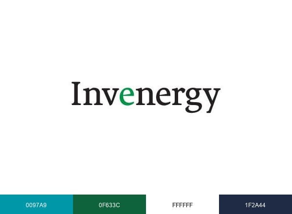 Invenergy brand color palette