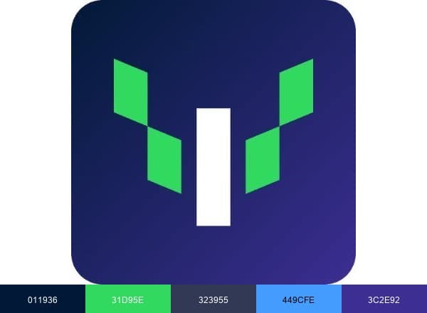 Investorean brand color palette