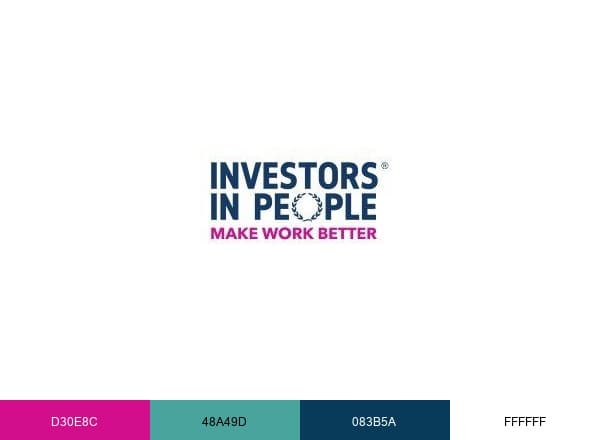 Investors in People brand color palette