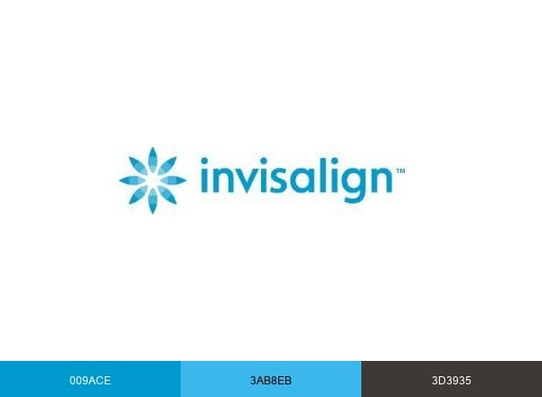 Invisalign brand color palette