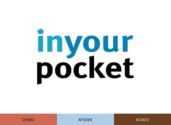 In Your Pocket City Guides brand color palette