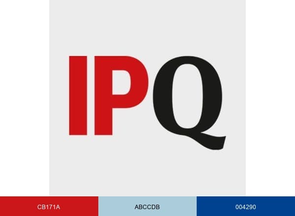 lnternationale Politik Quarterly brand color palette