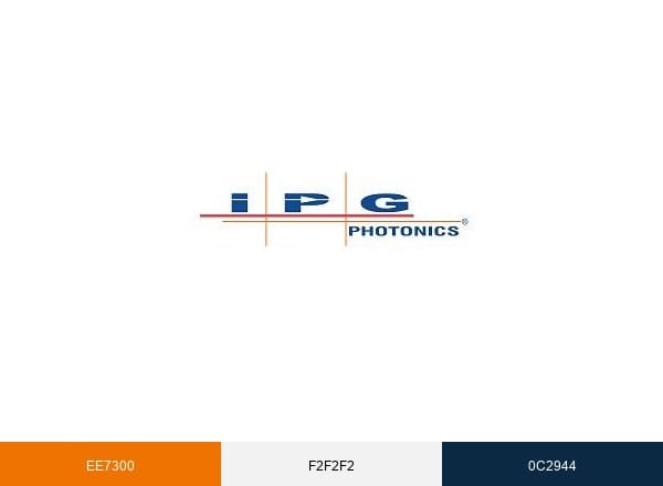 IPG Photonics brand color palette