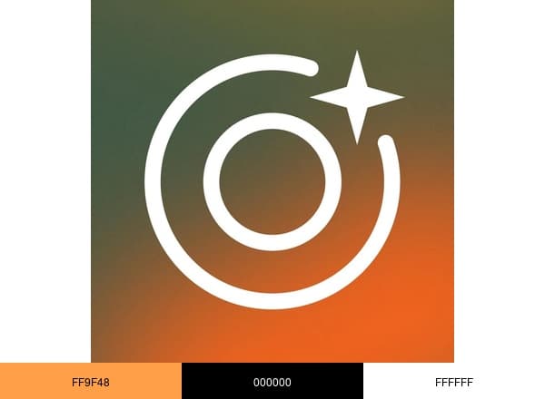 iPhone Photography School brand color palette