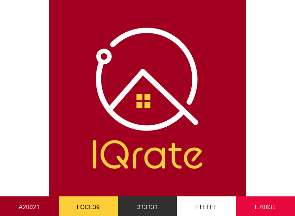 iQrate brand color palette