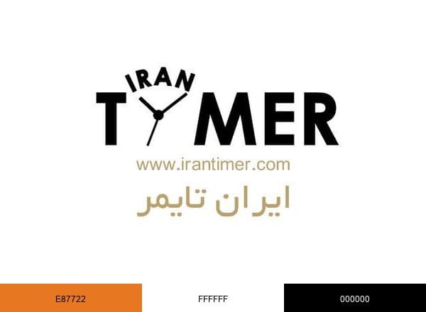 ایران تایمرIranTimer brand color palette