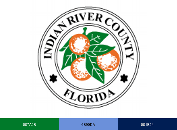 Indian River County brand color palette