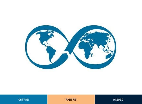 IRENA brand color palette