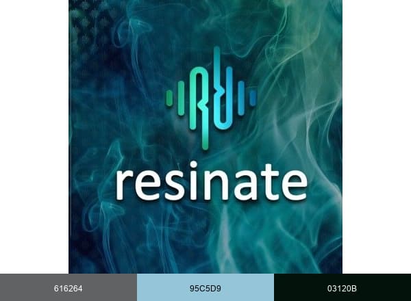 Resinate Inc brand color palette