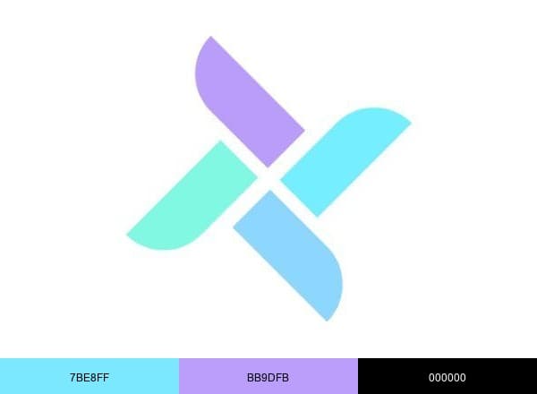Iris brand color palette