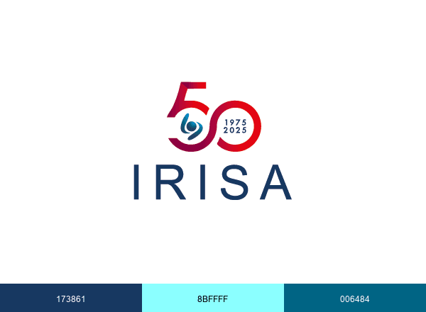 IRISA brand color palette