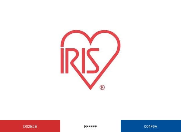IRIS USA brand color palette