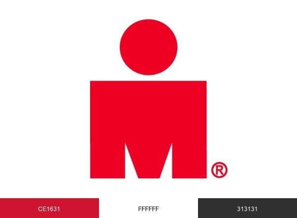 IRONMAN Triathlon brand color palette