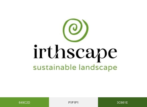 Irthscape Trading & Agriculture brand color palette