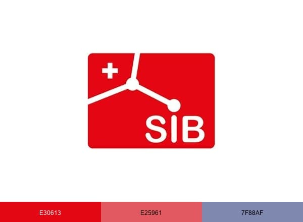 SIB Swiss Institute of Bioinformatics brand color palette