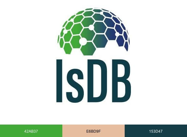 IsDB Group brand color palette