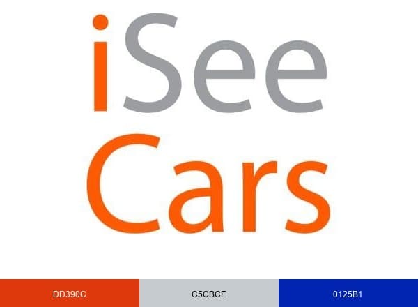 iSeeCars.com brand color palette