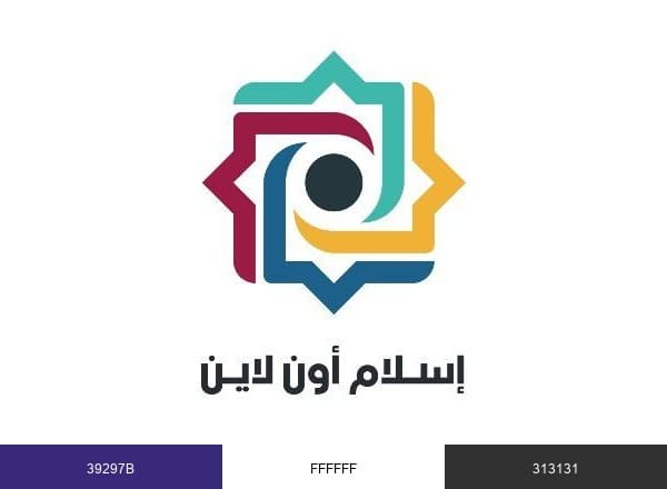 IslamOnLine brand color palette