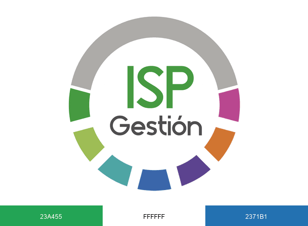 ISPGestión brand color palette