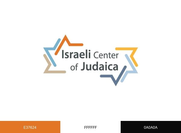 Israeli Center Of Judaica brand color palette