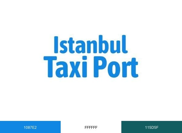 Istanbul Taxi Port brand color palette