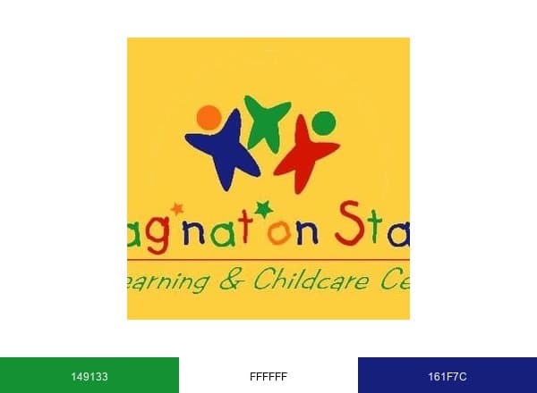 Imagination Station Child Care Center brand color palette
