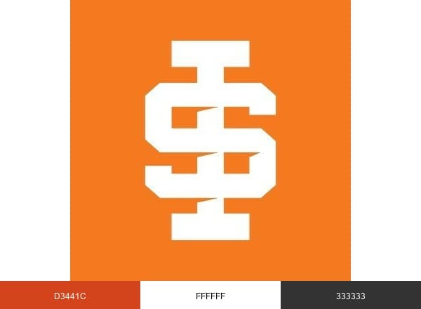 Idaho State University brand color palette
