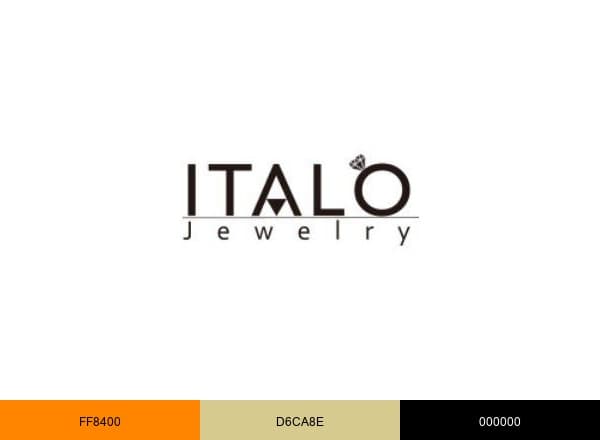 Italo Jewelry brand color palette