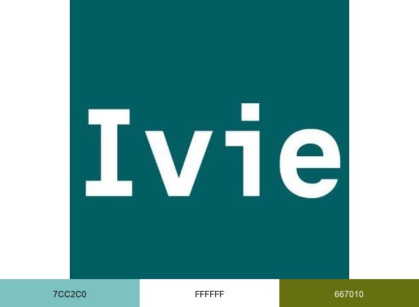 Ivie brand color palette