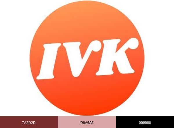 IVisitKorea brand color palette