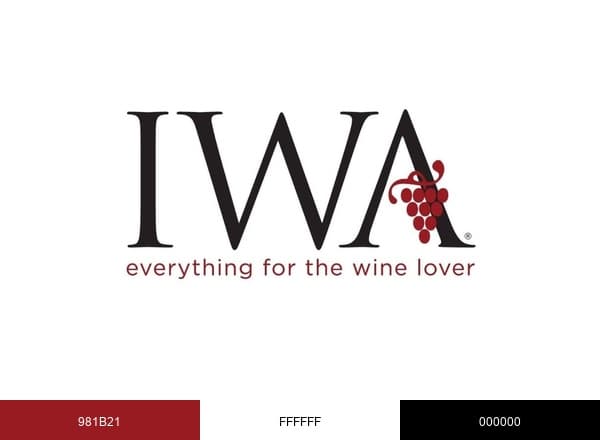IWA Wine Accessories brand color palette