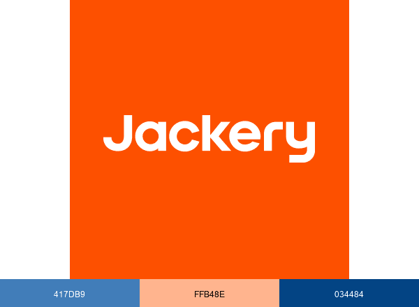 Jackery Inc. brand color palette