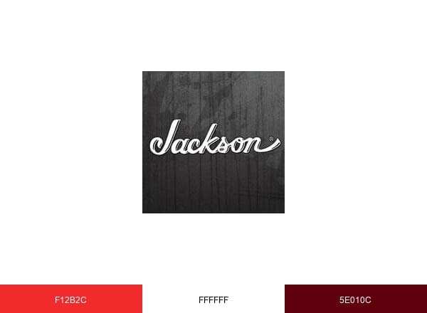 Jackson Guitars brand color palette
