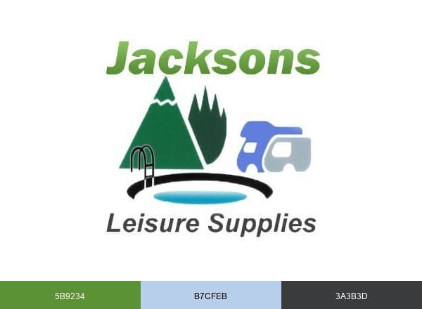 Jacksons Leisure brand color palette