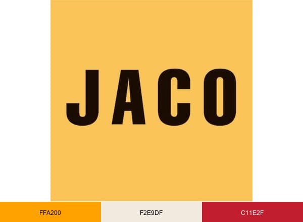 Jaco Rehab brand color palette