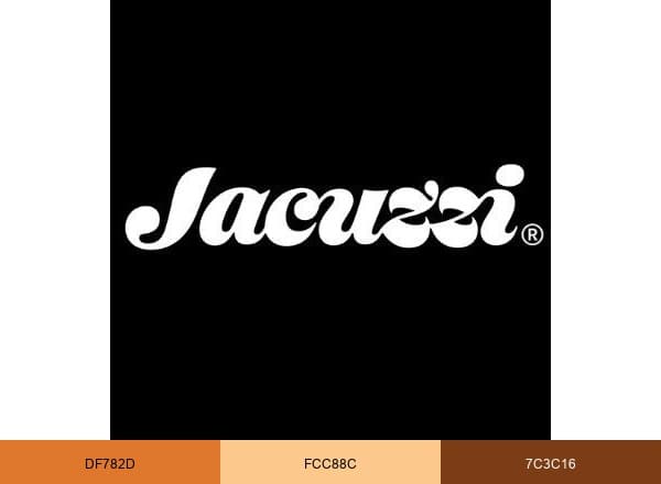 JacuzziOfficial brand color palette