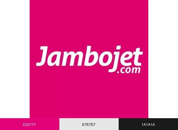 Jambojet brand color palette